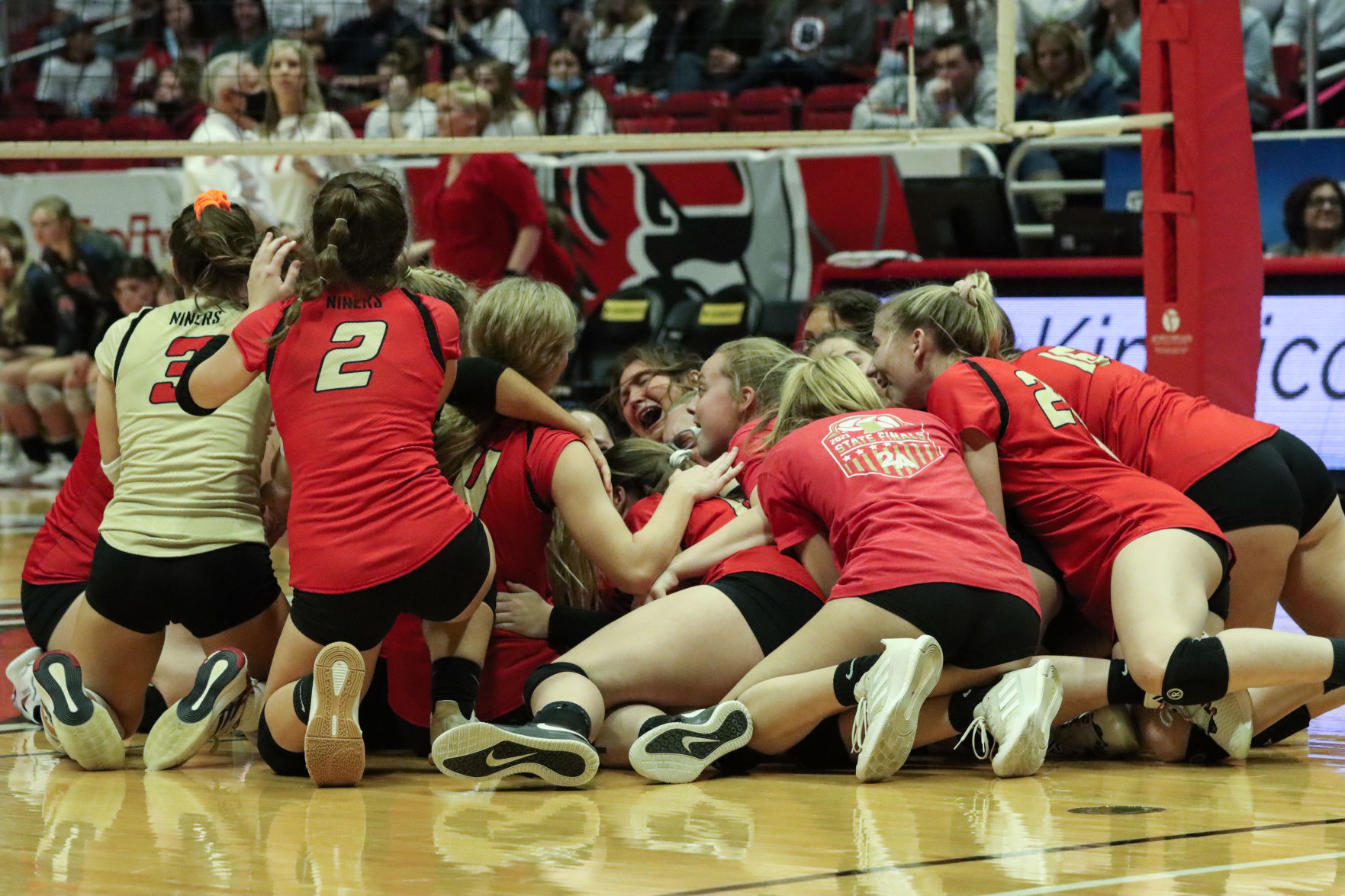2A volleyball state final - Andrean vs. Western Boone